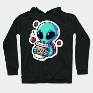 Alien coffe Hoodie